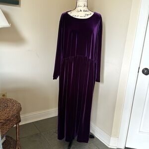 Coldwater Creek 2X drop waist dress